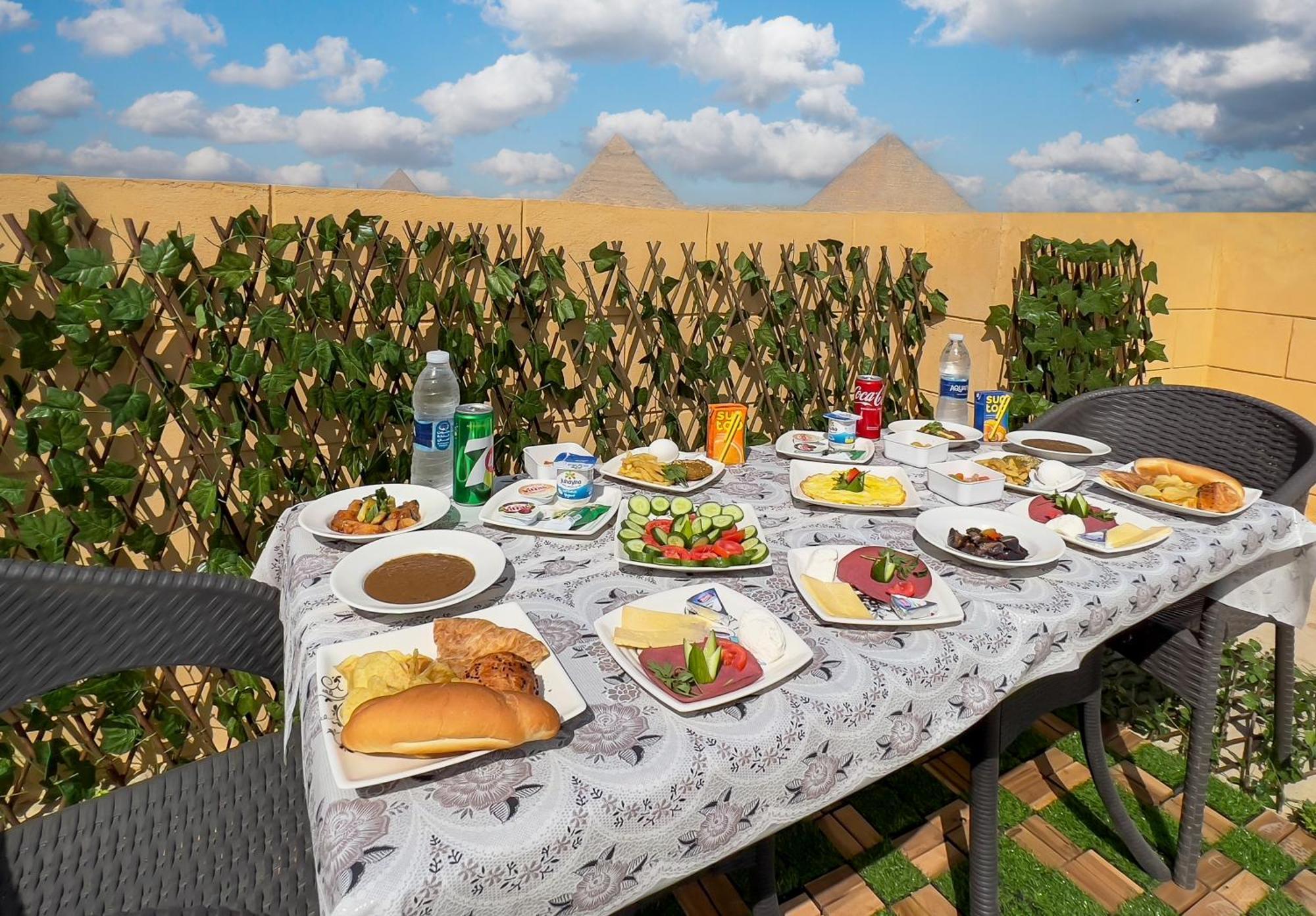 Alaskapyramidsview Kafret el-Gabal Exterior foto